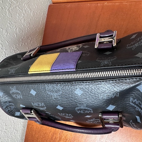 MCM VINTAGE LEATHER SPEEDY BOSTON BAG - Picture 7 of 14